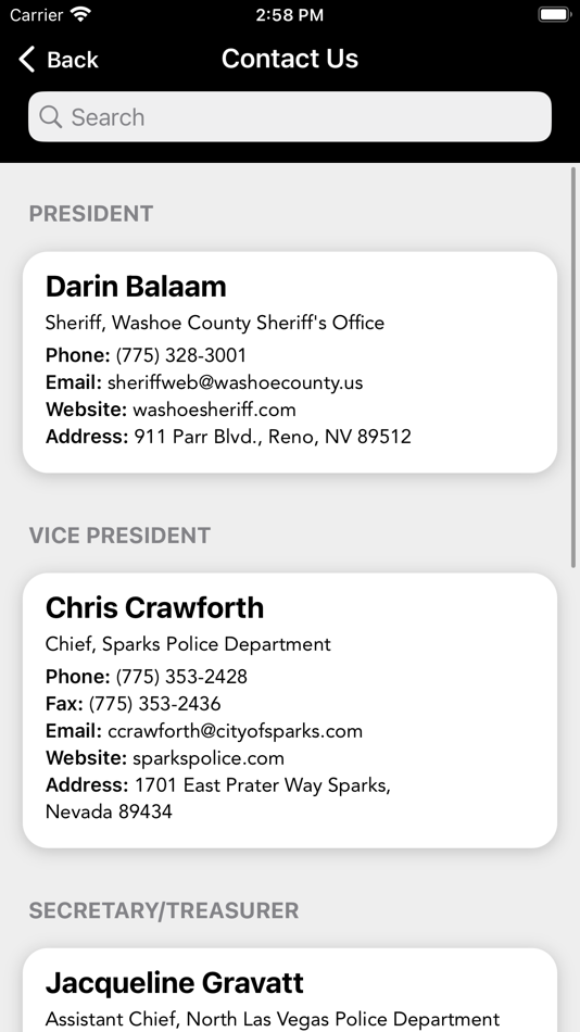#2. NV Sheriffs' and Chiefs' Assoc (iOS) 由: Nevada Sheriffs' and Chiefs' Association