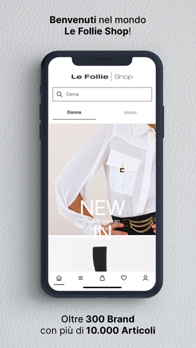 Le Follie Shop Screenshot