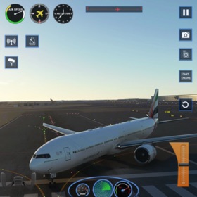 螢幕擷取畫面 (4) Flight Pilot Airplane Games 3D