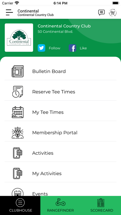 Screenshot #1 pour Continental Country Club