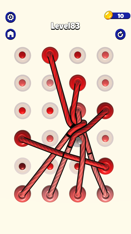 #5. Rope Tangle Color Sort 3D (iOS) 来自: Ludu