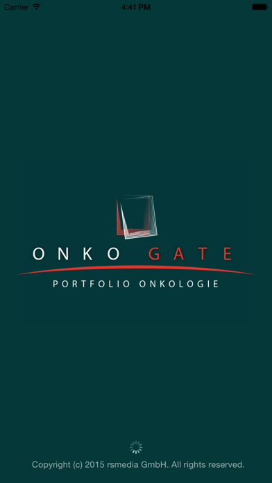 ONKO-GATE–Portfolio Onkologie Screenshot