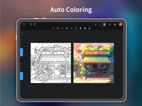 Auto Paint: AI Drawing Deskのおすすめ画像1