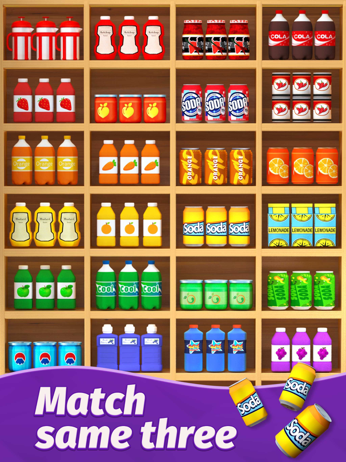 Goods Sort - Goods Triple 3D