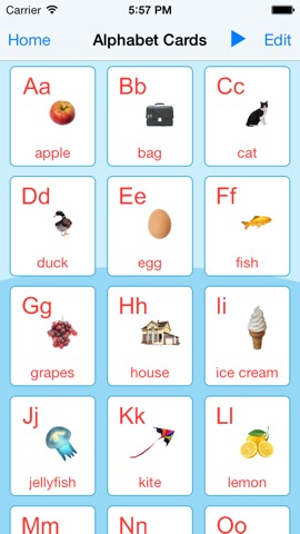 English Alphabet Cardsのおすすめ画像1