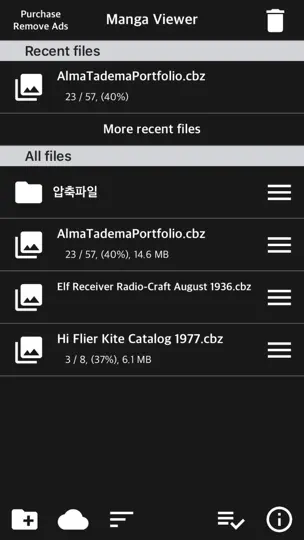 Manga Viewer - CBZ(CBR) Reader iPhone Screenshot 6