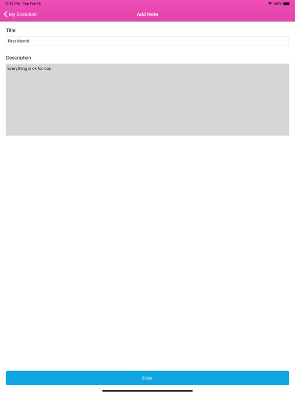 Pregnancy Calculator Calendar iPad screenshot 7 - Health & Fitness app