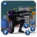 Black Hero Fighting 3D App Cancel