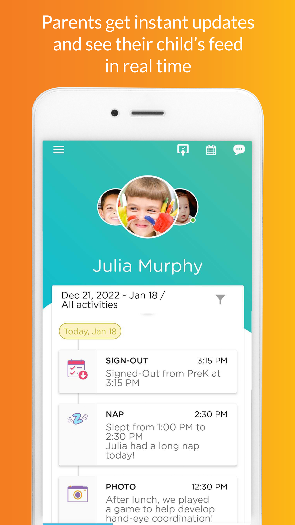 Procare: Childcare App screenshot 1