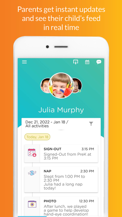 Procare: Childcare App Screenshot