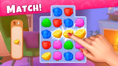 Tasty Makeover: Match 3 Game Screenshot