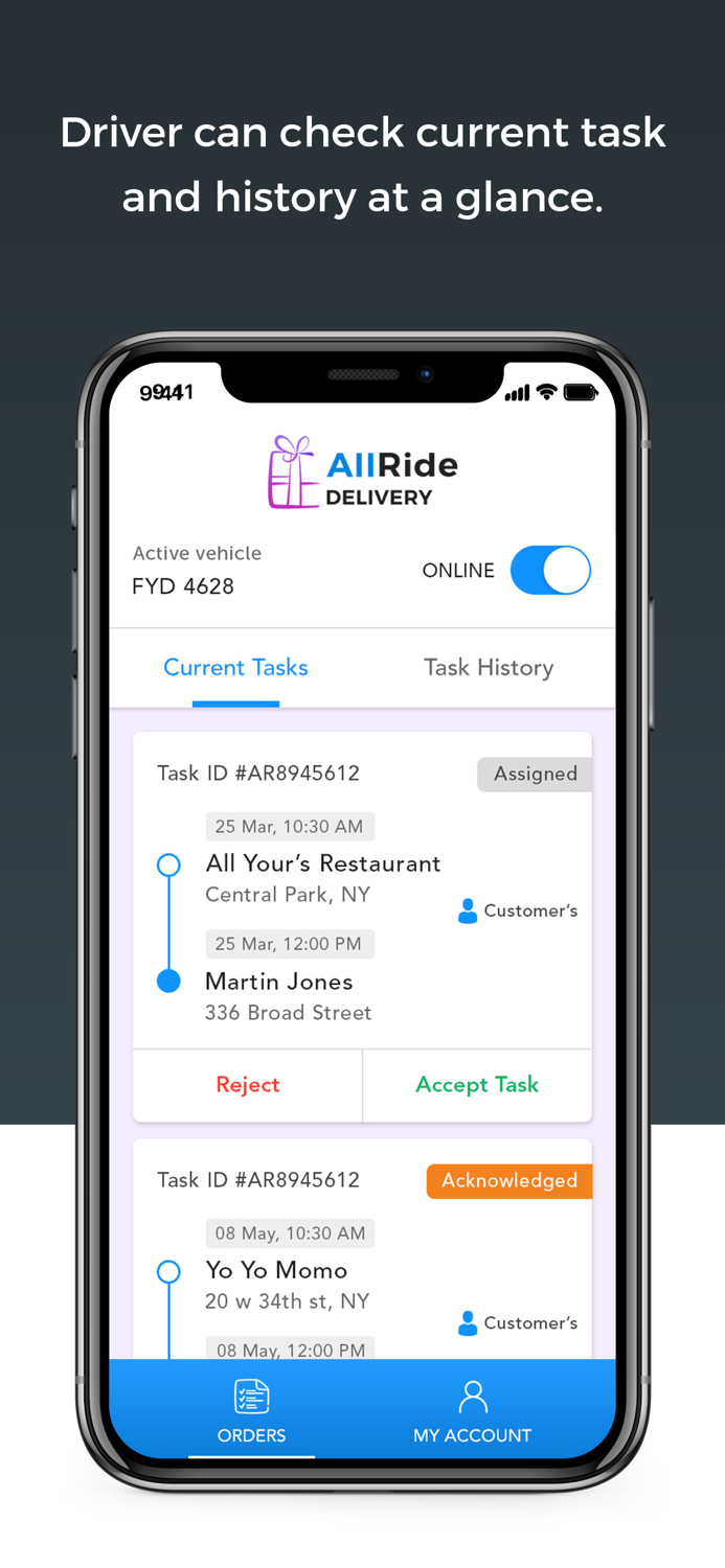 AllRide Delivery