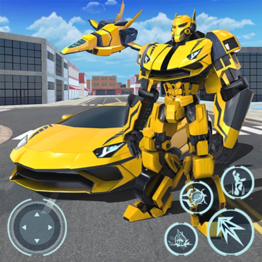 Robot Car Transform Battle Icon