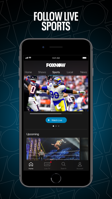 FOX NOW: Watch TV & Sports Screenshot