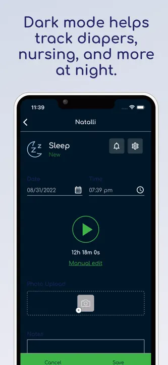 Talli Baby Tracker Newborn Logのスクリーンショット（10/10）