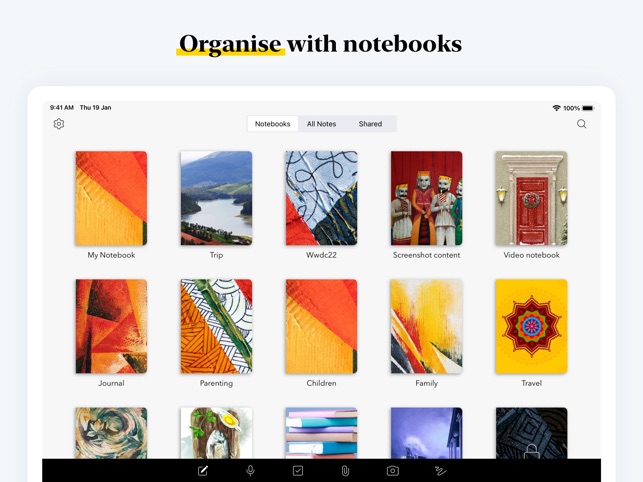 Notebook - Take notes, To do on the App Store