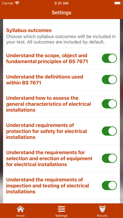 iPassPro: Electrical Wiring Screenshot