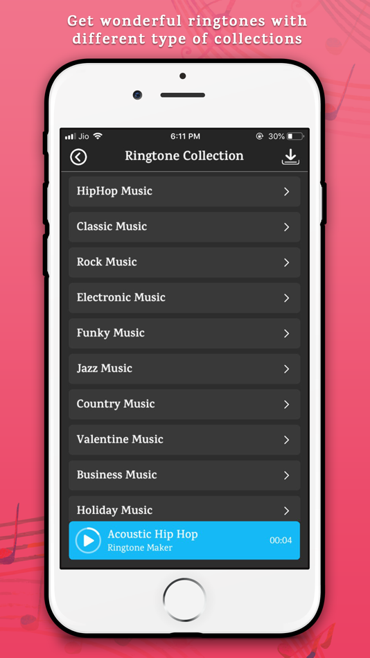 Ringtone Maker for iPhones - 1.6 - (iOS)