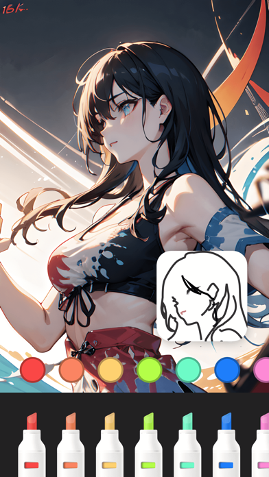 Love Drawing-AI Art Color Book Screenshot