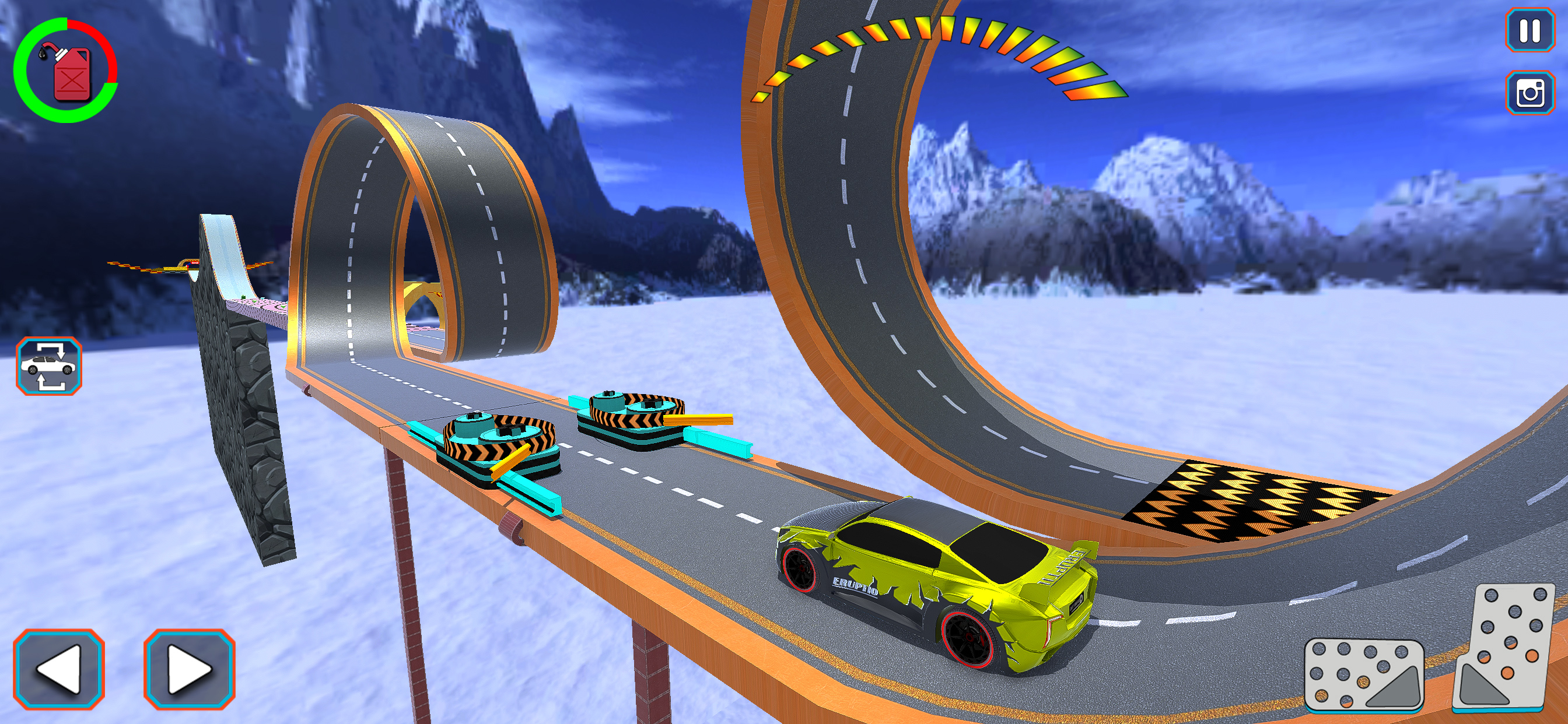 Ramp Car Stunt Racing Game 3D screenshot 5