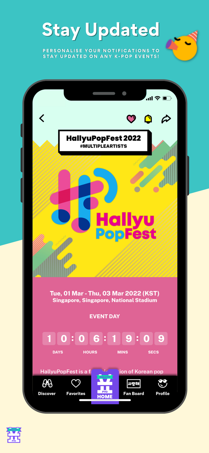 HallyuPyo Kpop Event Info App