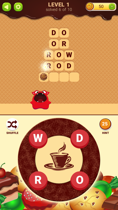Words with Sweets screenshot 3