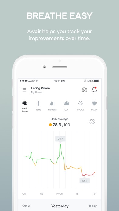 Awair Home - Breathe Easy Screenshot