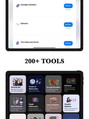 Captura 8 Tools for Procreate iphone