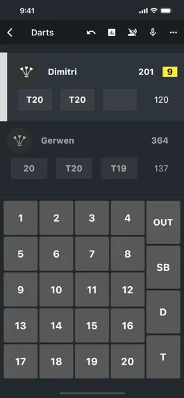 Game screenshot DARTS Scorekeeper 2023 hack