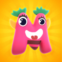 Letter Race 3D Run and Merge