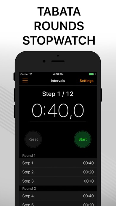 Workout Timer - tabata hiit Screenshot