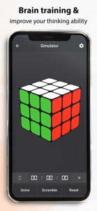 Rubiks Cube Solver & Timer screenshot #3 for iPhone