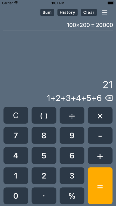 XCalc Calculator Screenshot