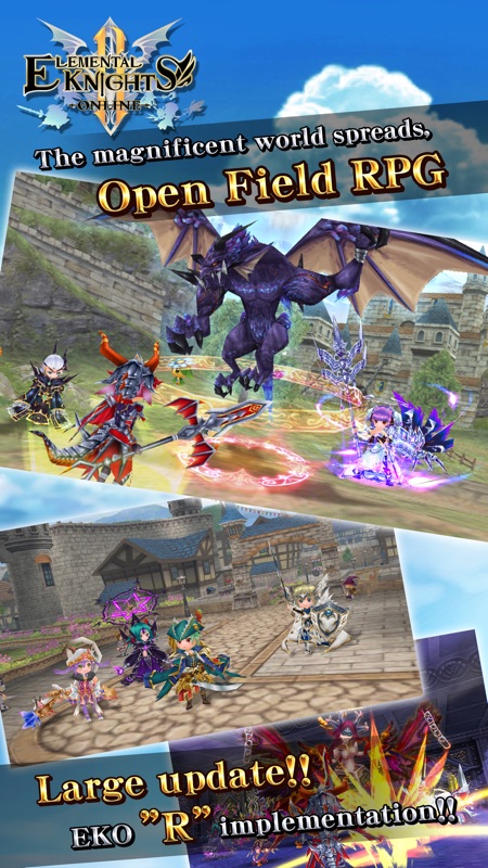 RPG Elemental Knights R screenshot 1