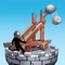 In the game "The Catapult" you must help the stickman defend his castle from the siege weapons of the enemy