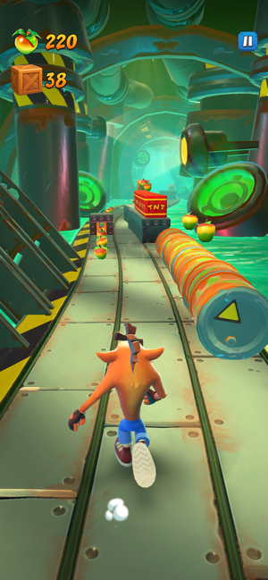 ‎Crash Bandicoot: On the Run! תמונות מסך