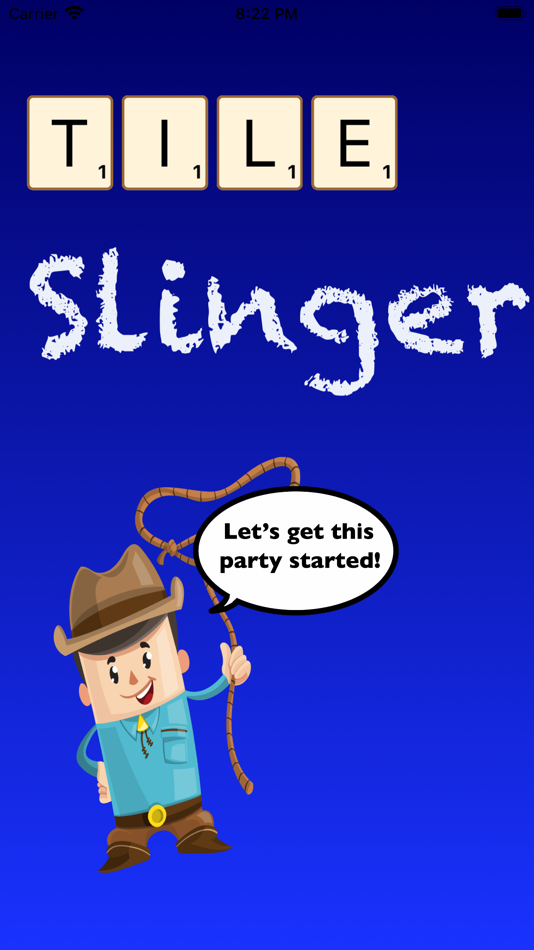#1. Tile Slinger Word Tile Game (iOS) 来自: Blue Water Apps, LLC