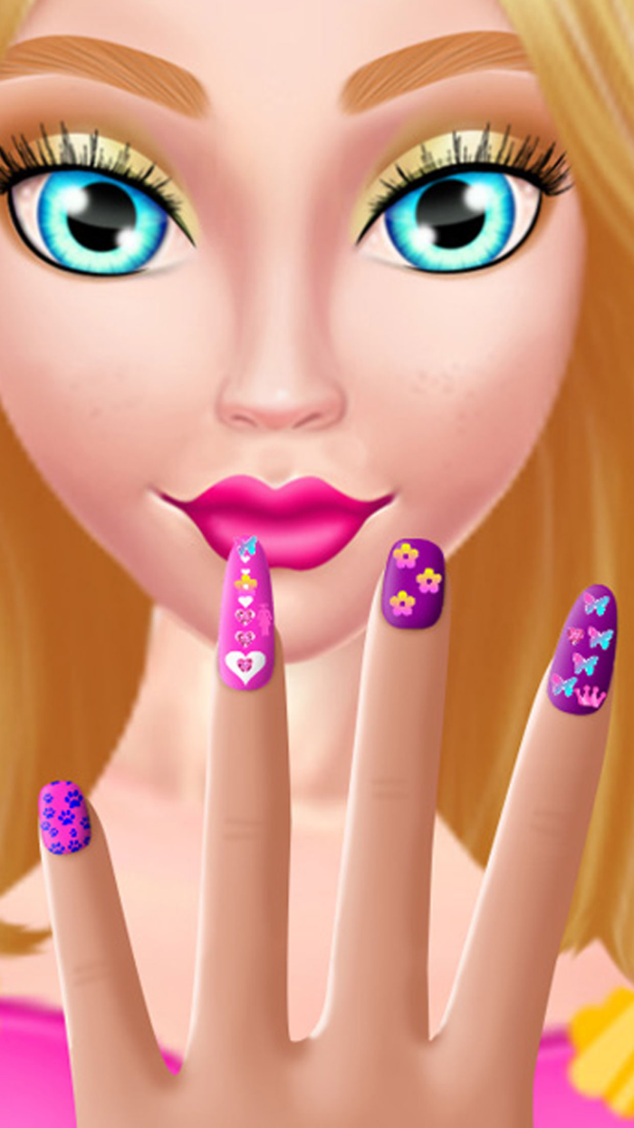 Nails Art Girl Manicure