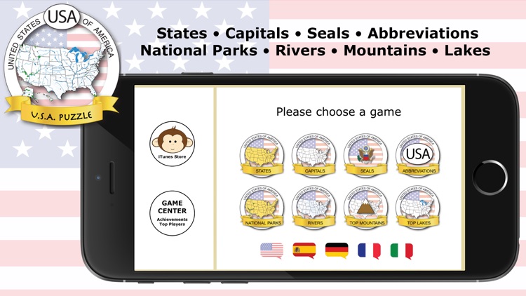 USA Puzzle • Geography screenshot-0
