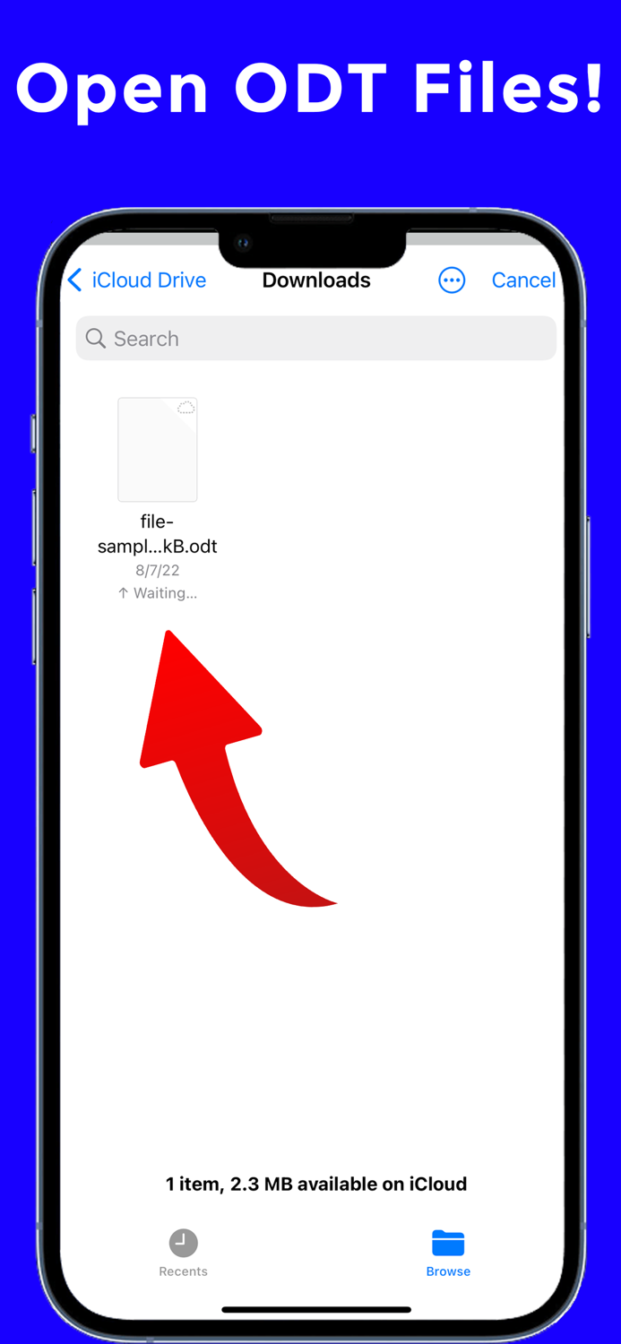 ODT Converter Reader PDF DOCX