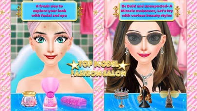 Top Model Fashion Salon Screenshot