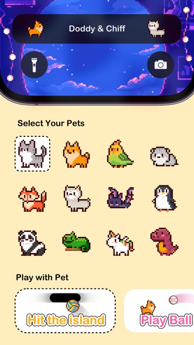 Shimeji Friends & Island Games Screenshot