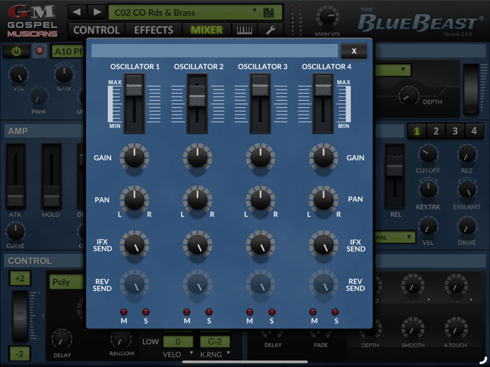 BlueBeast - Yamaha EX5 Library