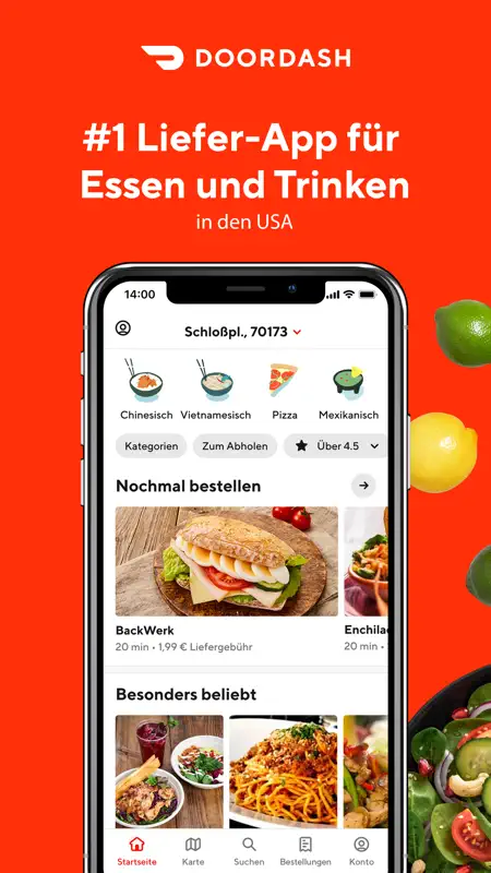 DoorDash: Food, Grocery, More screenshot 1 of 6