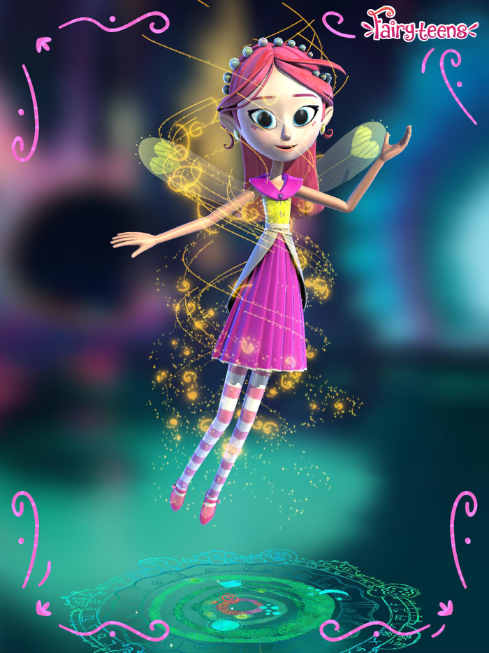 FairyTeens. Magic 3D Coloring