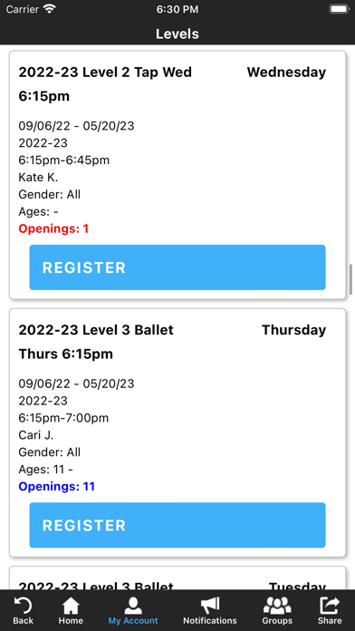 Greater Austin Dance Academy Screenshot
