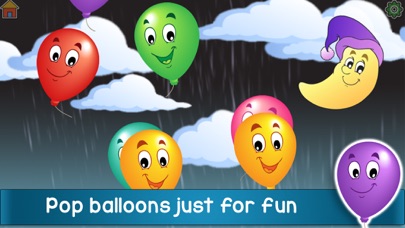 Kids Balloon Pop Language Game Screenshot