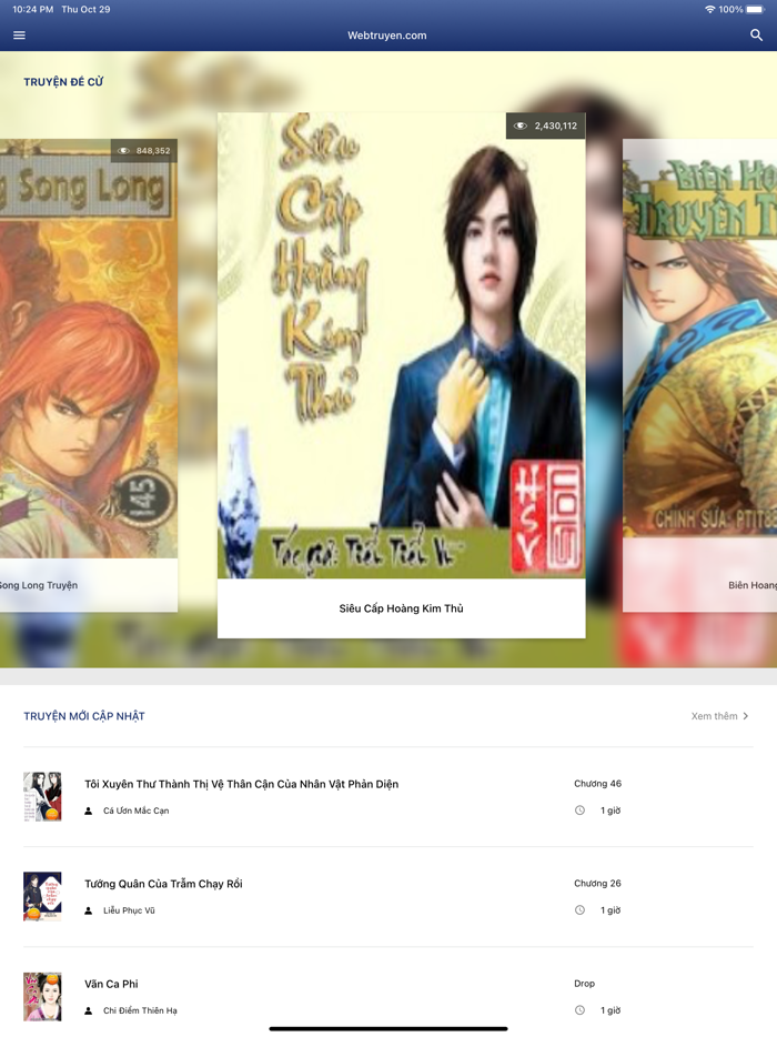 Đọc truyện online WebTruyen