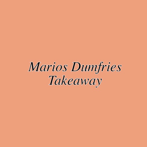 Marios Dumfries Takeaway