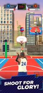 3pt Contest: Basketball Games screenshot #2 for iPhone